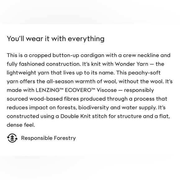 ARITZIA Sunday Best Cardigan - Picture 5 of 6